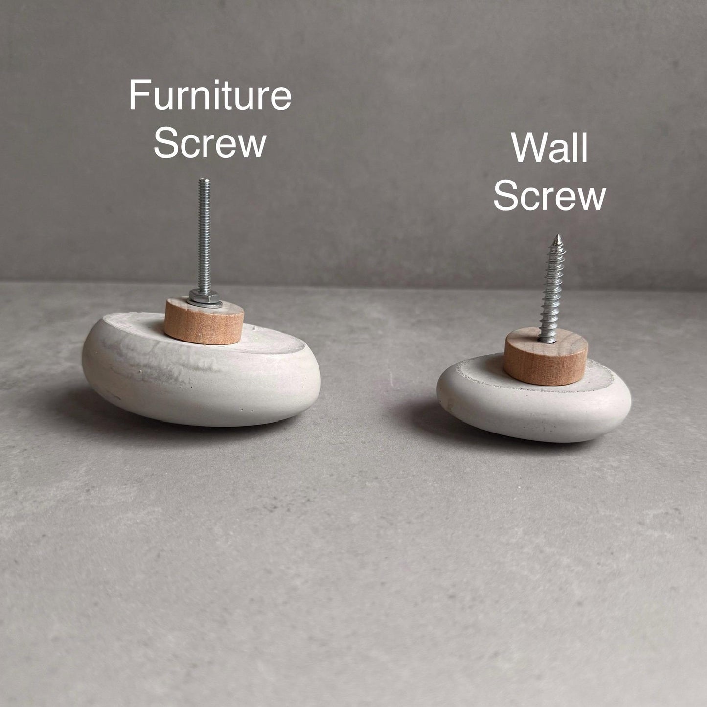 Pebble Concrete Knob, Cobblestone Cement Hook, Hat Hook, Drawer Pull, Decorative Peg, Furniture Hardware, Wall Storage, Minimal Cabinet Knob