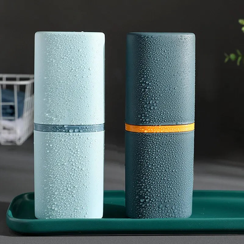 1Pc Toothbrush Travel Case Travel Toothbrush Holder Case Portable Travel Toothbrush Case for Traveling Camping Business Trip