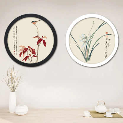 6-12Inch Murale round Weeding Gift Picture Frame Wall Mounted Photo Frame Hanging