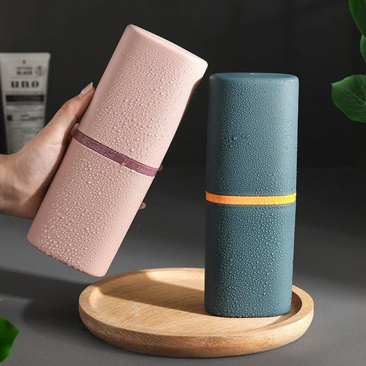 1Pc Toothbrush Travel Case Travel Toothbrush Holder Case Portable Travel Toothbrush Case for Traveling Camping Business Trip
