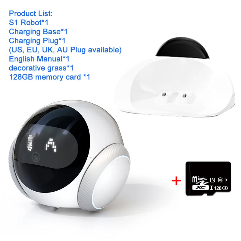 Smart Robot Camera 5G Wifi HD 2K Camera Pet Tracking Laser Indicator TUYA Pet Camera Auto Charging Auto Obstacle Avoidance
