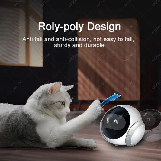 Smart Robot Camera 5G Wifi HD 2K Camera Pet Tracking Laser Indicator TUYA Pet Camera Auto Charging Auto Obstacle Avoidance