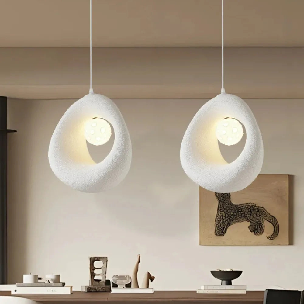 Japandi Chandelier Modern Pendant Light Living Room Ceiling Hanging Lights LED Chandeliers for Dining Room Kitchen Island