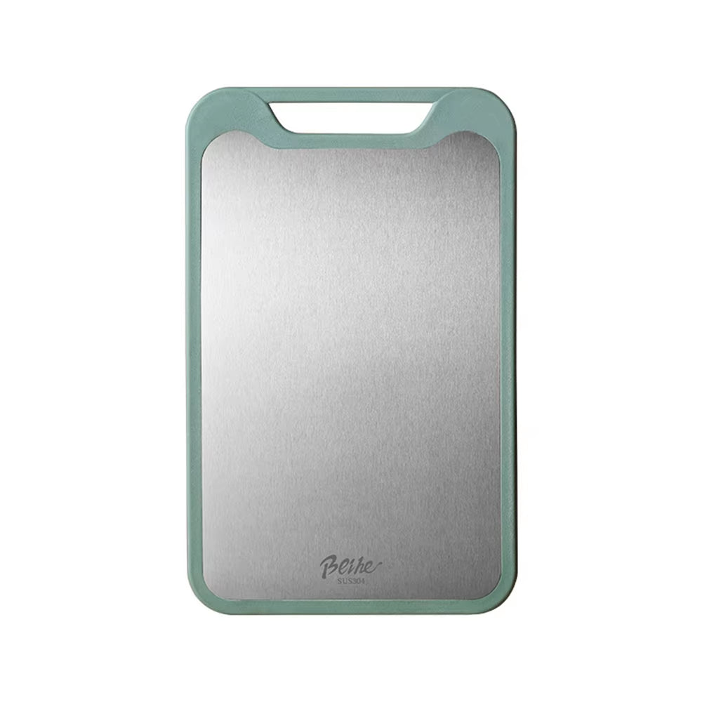 304 Stainless Steel Cutting Board Double-Sided Chopping Board Kitchen Fruit Cutting Board Kitchen Rolling Chopping Board