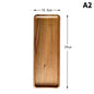 1PCS Tableware Solid Wood round Dessert Plate Japanese-Style Wooden Tray Snack Plate Dried Fruit Plate Wooden Plate
