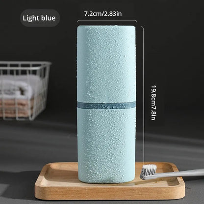 1Pc Toothbrush Travel Case Travel Toothbrush Holder Case Portable Travel Toothbrush Case for Traveling Camping Business Trip