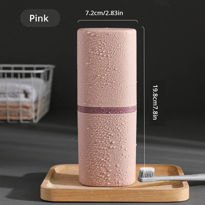 1Pc Toothbrush Travel Case Travel Toothbrush Holder Case Portable Travel Toothbrush Case for Traveling Camping Business Trip