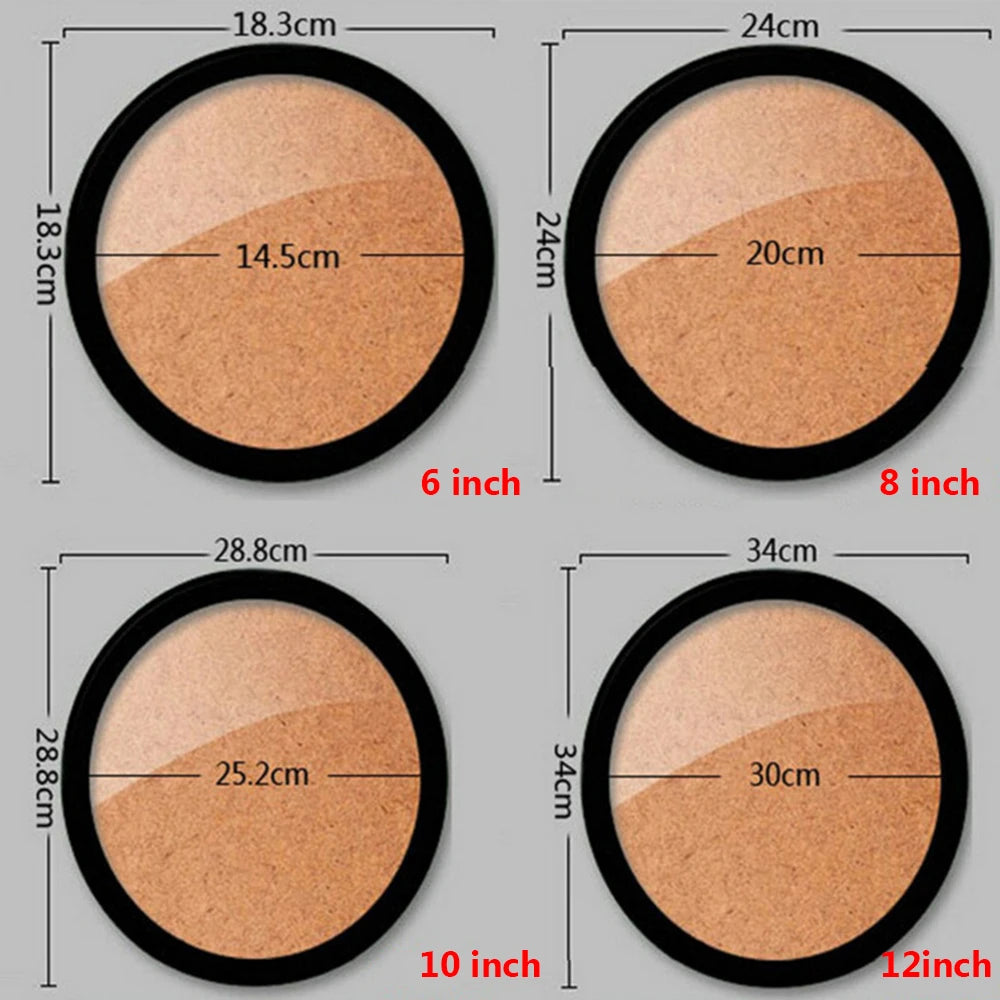 6-12Inch Murale round Weeding Gift Picture Frame Wall Mounted Photo Frame Hanging