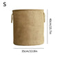 Foldable Laundry Basket with Handles, Cotton Linen Clothing, Toy Storage Basket, Home Dirty Clothes Organizer, Laundry Basket.