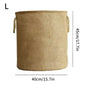 Foldable Laundry Basket with Handles, Cotton Linen Clothing, Toy Storage Basket, Home Dirty Clothes Organizer, Laundry Basket.