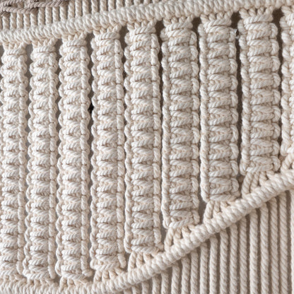 Extra Large Macrame Wall Hanging, Abstract Textile Art for Interior, Japandi Fiber Wall Art Decor, Extra Large Macrame Headboard above Bed